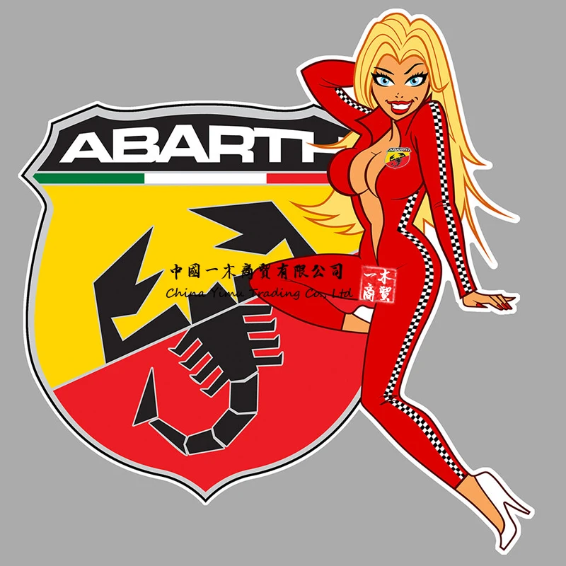 Hololive Sticker For Upper Left Rubber Strip Of Abarth Pin Pakistan | Автомобили и мотоциклы