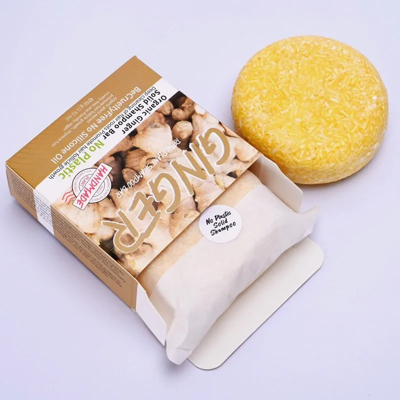 Fashion Shampoo Soap Polygonum Shampoo Soap Bamboo Charcoal Hair
