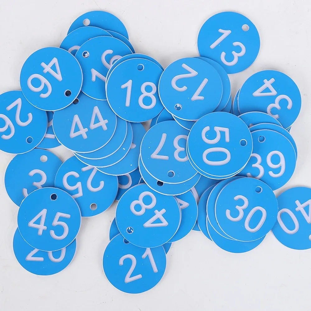 Рисунок 5 - 1-50 пронумерованных этикеток для