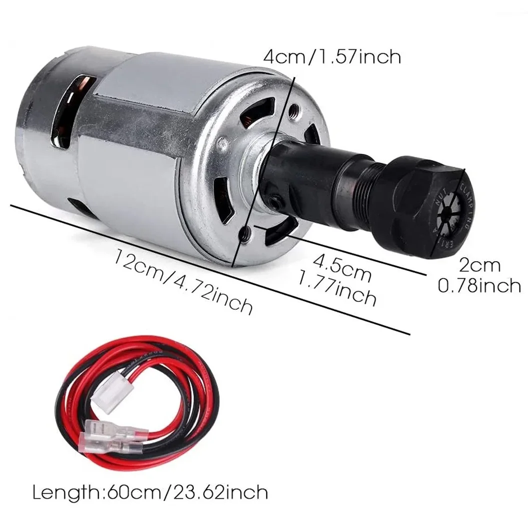 TopDirect CNC High Power 775 Spindle Motor 3018 Pro 20000 RPM Motor for Wood Milling Cutting CNC Woodworking Tools high speed motor