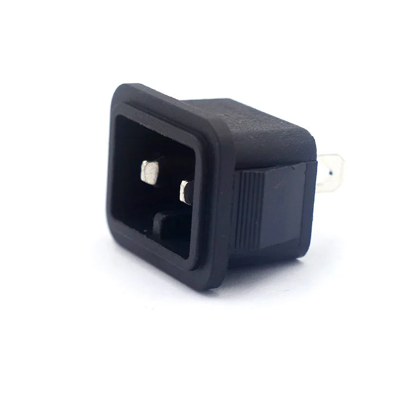 C14 car refrigerator two core AC socket charge DB-14 general DC dual DC power outlet