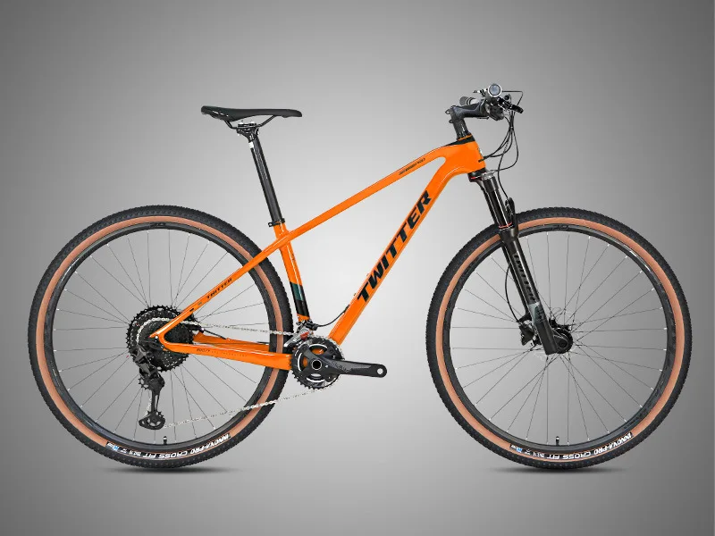 MTB Ultralight Carbon Frame Mountain Bike Full 29 Thru Axle 12*142 T1000 29er Twitter M8 EU Stock Inner Cable
