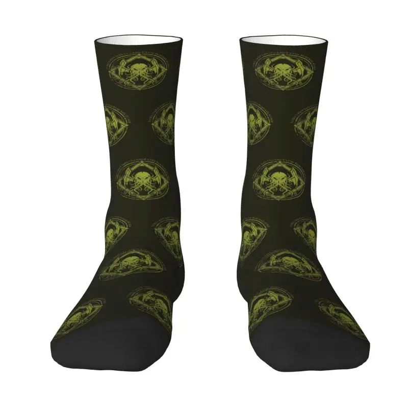 

Милый принт Lovecraft Mythos Monster Cthulhu носки для мужчин и женщин эластичные летние осенние зимние короткие носки