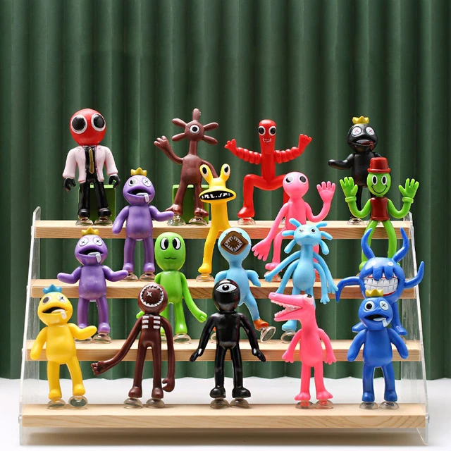 Ready Stock】8pcs/set Roblox Rainbow Friends Building Block Toy