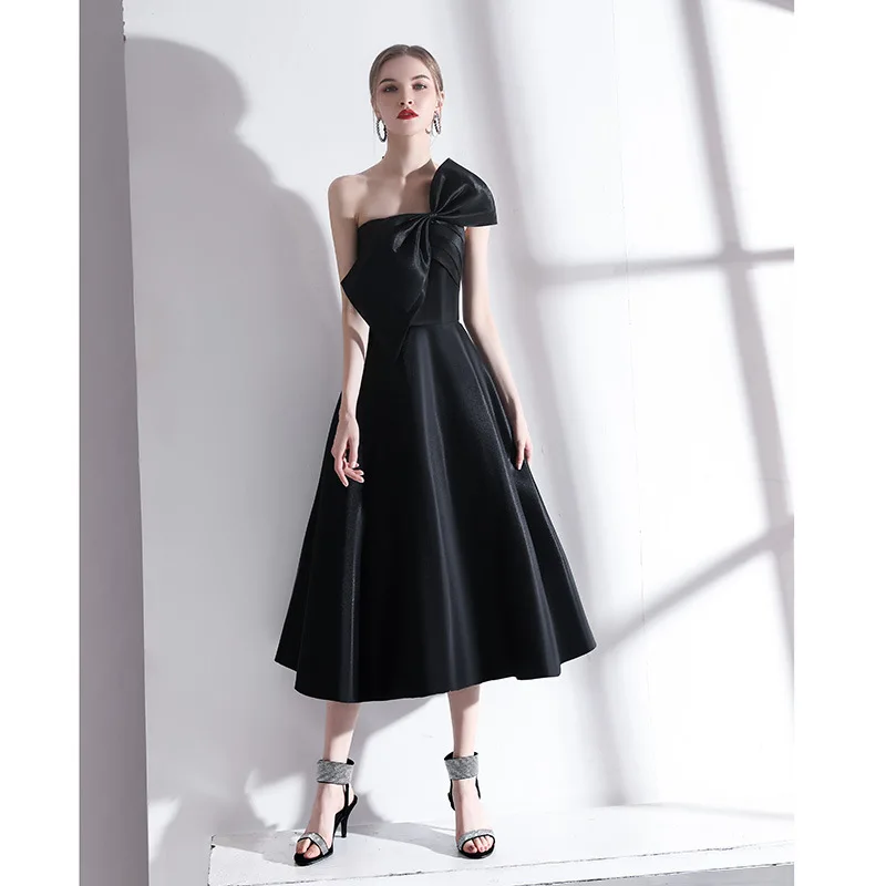 

Robe De Soiree Elegant Black Strapless Slim Evening Dresses Long vestidos de fiesta Evening Gown Formal Dress Prom Party Dresses