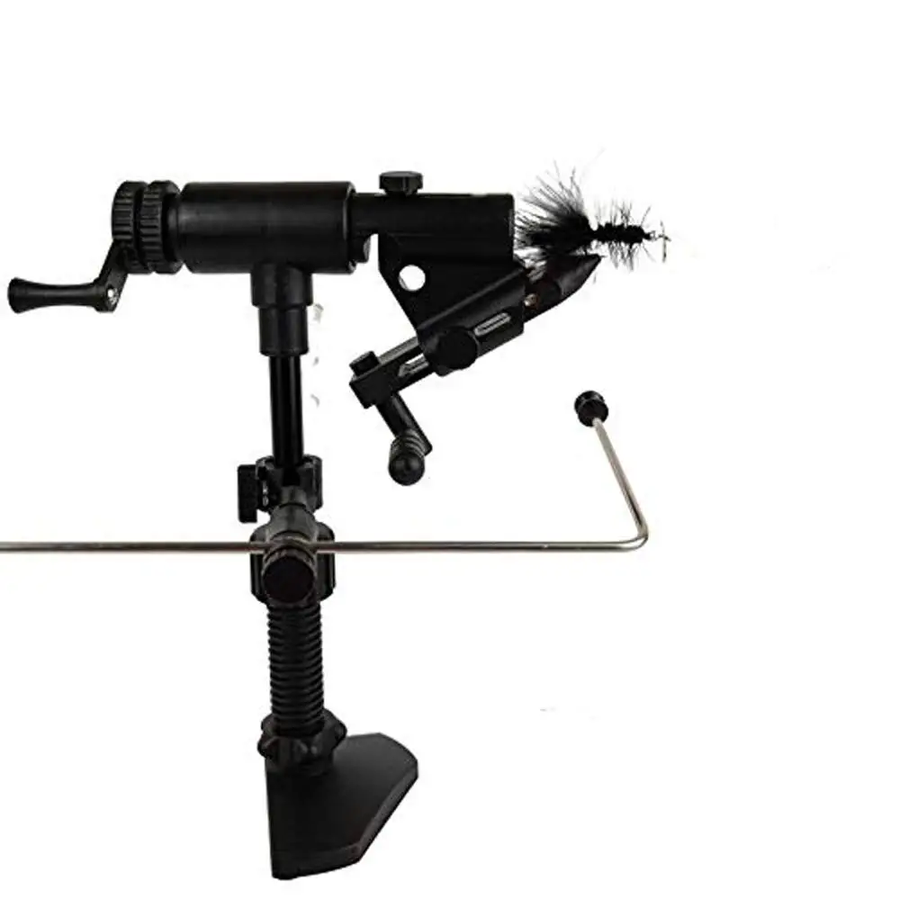 Rotary Fly Tying Vise With Jaw Balanced And Truly Extendable Right  Left Handly Fly Tying Tools Fly Tying Materials