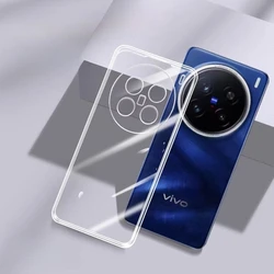 Ultra Transparent Silicone Soft Case - Ultra Thin Clear TPU Phone Back Cover, Lightweight - VIVO X300 Ultra (Clear)