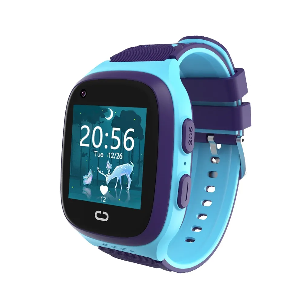 Children's Smart Watch Fitness Bracelet Waterproof GPS Tracker Heart Rate Blood Pressure Monitor Sport Smartwatch Gift for kids