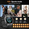LIGE New 2 in 1 TWS Wireless Headset Smart Watch Bluetooth Call 1.53" AMOLED Screen 400mAh Battary Waterproof Sports Smartwatch 6