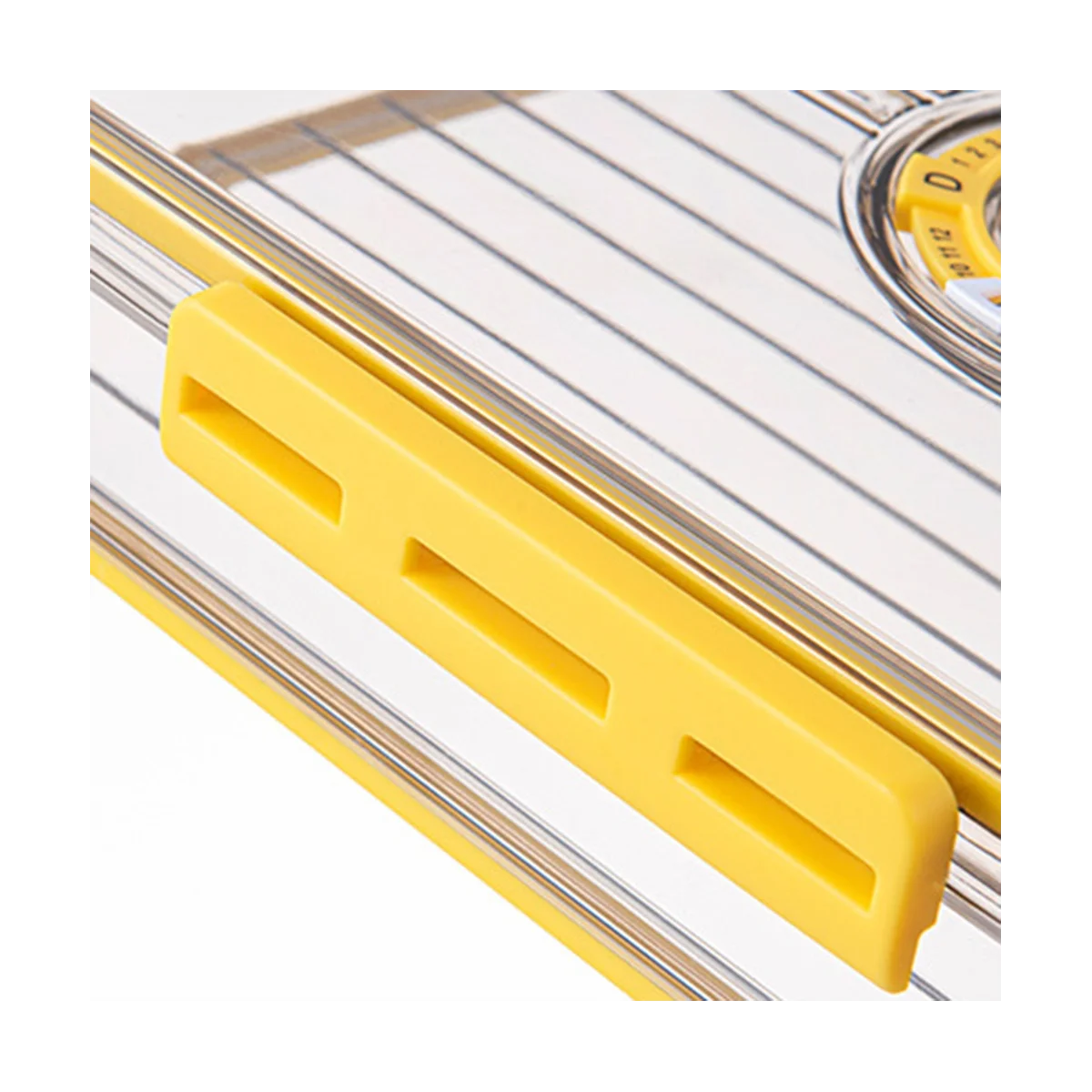 

Food Storage Refrigerator Timekeeping Organizer Box PET Kitchen FridgeKeeping Bins Yellow 15.5 X 32.5 X 22.5Cm