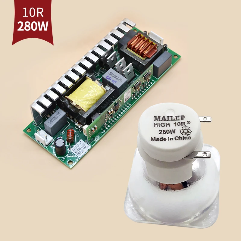 Heat 10R 280W beam bulb 280W ballast power supply for Mailepu R10 MSD platinum stage light led stage light moving beam light