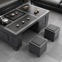 Tables basses en verre minimalistes, modernes et simples, théière pour salon, canapé bas, meubles de maison latéraux, Couchtisch FYCT 3