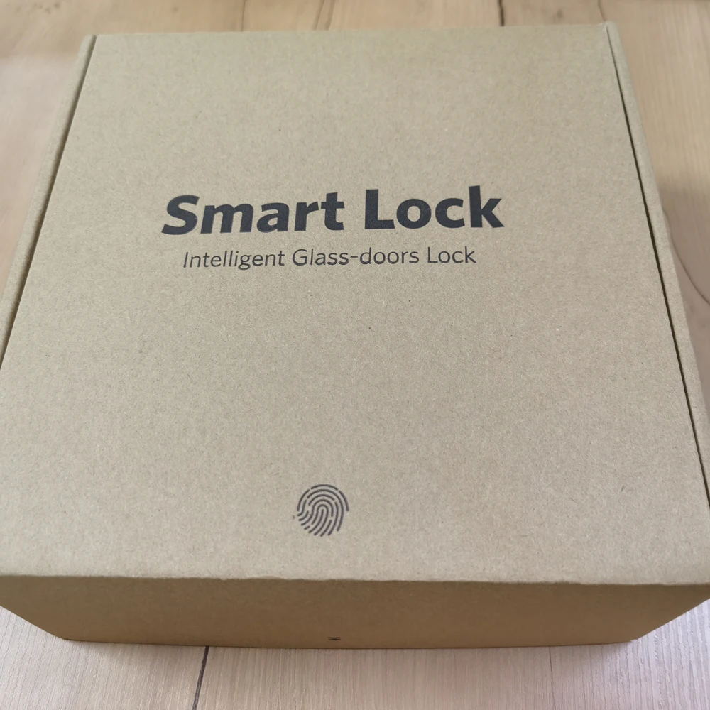 Glass Door Lock FS1 TT Lock 3D Face Recognition Smart Lock With Half ...