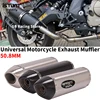 Universal 50.8MM Motorcycle Exhaust Pipe Modified Removable DB Killer Muffler Tubo Escape Moto For Honda Z900 G310GS GSXR600