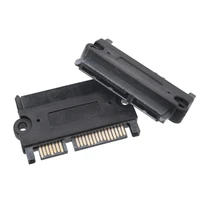 30-1pc SATA Male To Female Power Data Converter 22Pin 7+15 Male To Female Converter Head Power Data Adapter SATA To SATA Adapter - Image 5