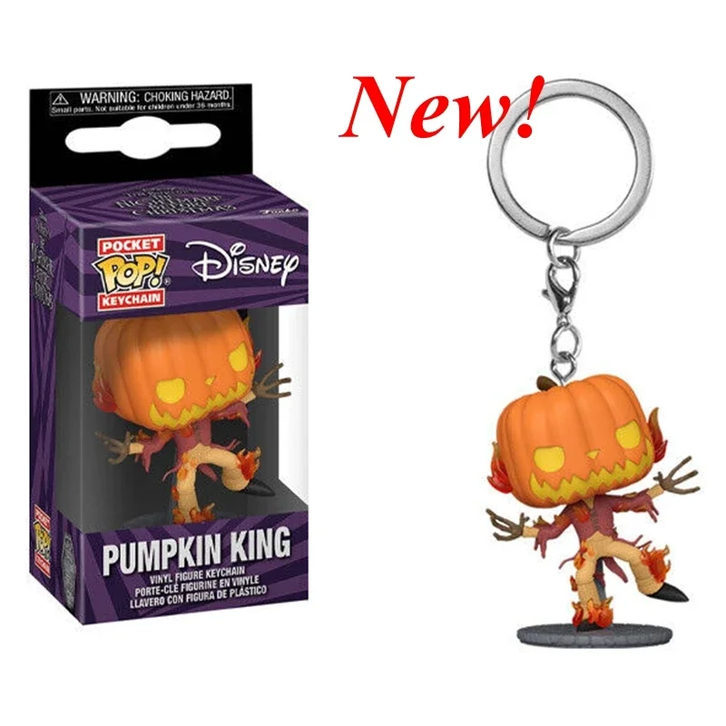 thumbnail image 1 of Nuevos llaveros Funko de 38 estilos: Stitch, Strange, Chavez, Pumpkin King, Groot, Vampire Teddy IG-11, figuras de acción, modelos de juguetes para regalar., 1 of 5