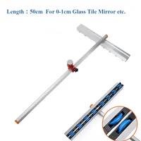 50cm T-type Tile Push Blade Professional Tile Glass Roller Cutter Adjustable Mirror Ceramic Cutting Tools Aluminum Alloy 2