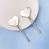 Heart-shaped Toothpaste Tube Squeezer Manual Metal Toothpaste Squeezer Bathroom Supplies Tooth Cleaning Accessories 3