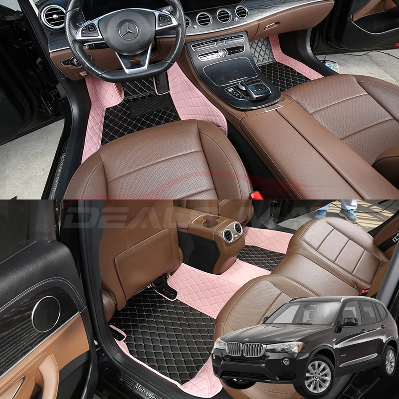 Car Floor Mats For BMW X3 F25 2011 2012 2013 2014 2016 Luxury Nappa