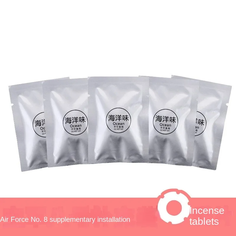 Air Freshener Replacement Tablet Refill Solid Perfume Flavor for Car Air Vent Fragrances Diffuser Purifier Ashtray 6 Pcs/lot