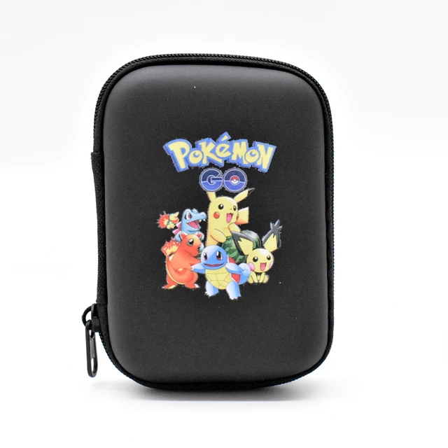 2022 New Pokemon Cards Covers Pouch Mewtwo Album Book 60 Capacity Card Holder Album Hard Case Book Holder Game Card Earphone Toy 2
