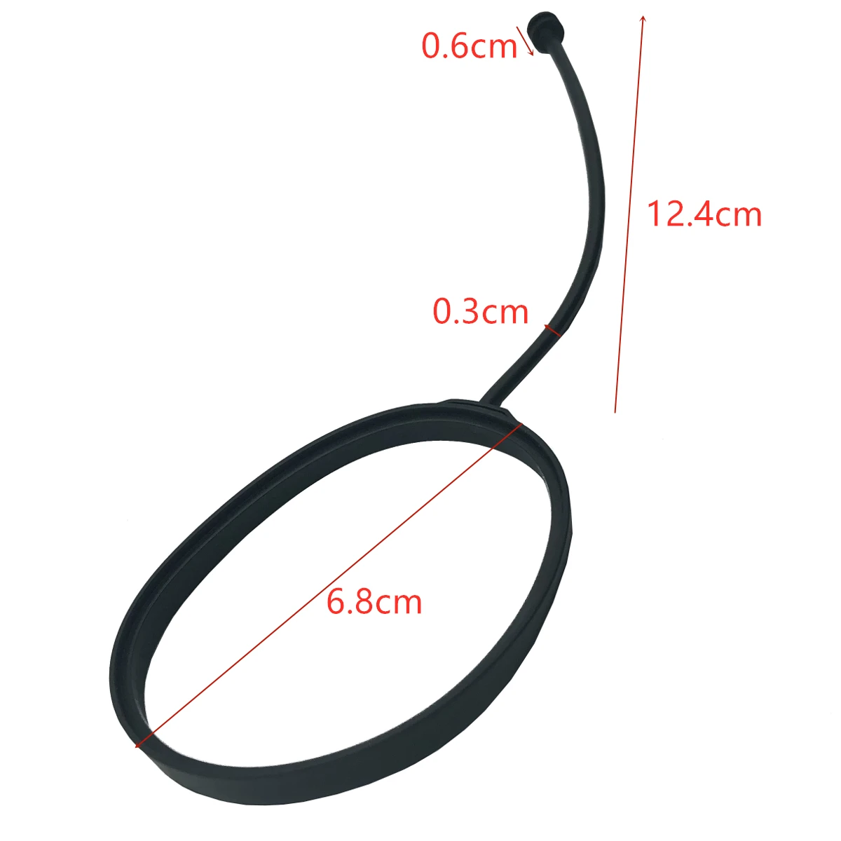 Cubierta de tanque de combustible, cabestrillo de Cable, tapa de Gas, línea de cuerda para BMW X1, X3, X4, X5, X6, Z4 Mini, E70, E46, E90, E39, E87, F10, F11, E83, E60, 16117222391