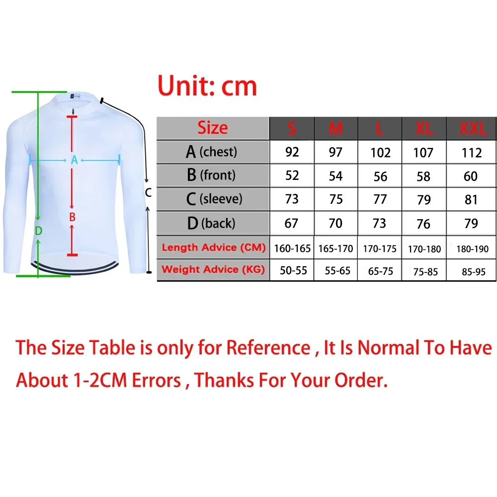 White UAE Winter Cycling Jackets Men Women Fashion Ropa Ciclismo Thermal Fleece Warmth Bike Maillot Jersey