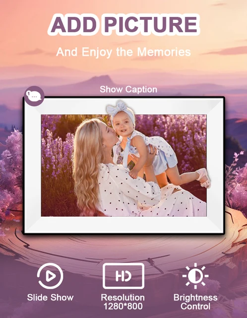 Uhale 10.1" WiFi Digital Photo Frame 32GB 2