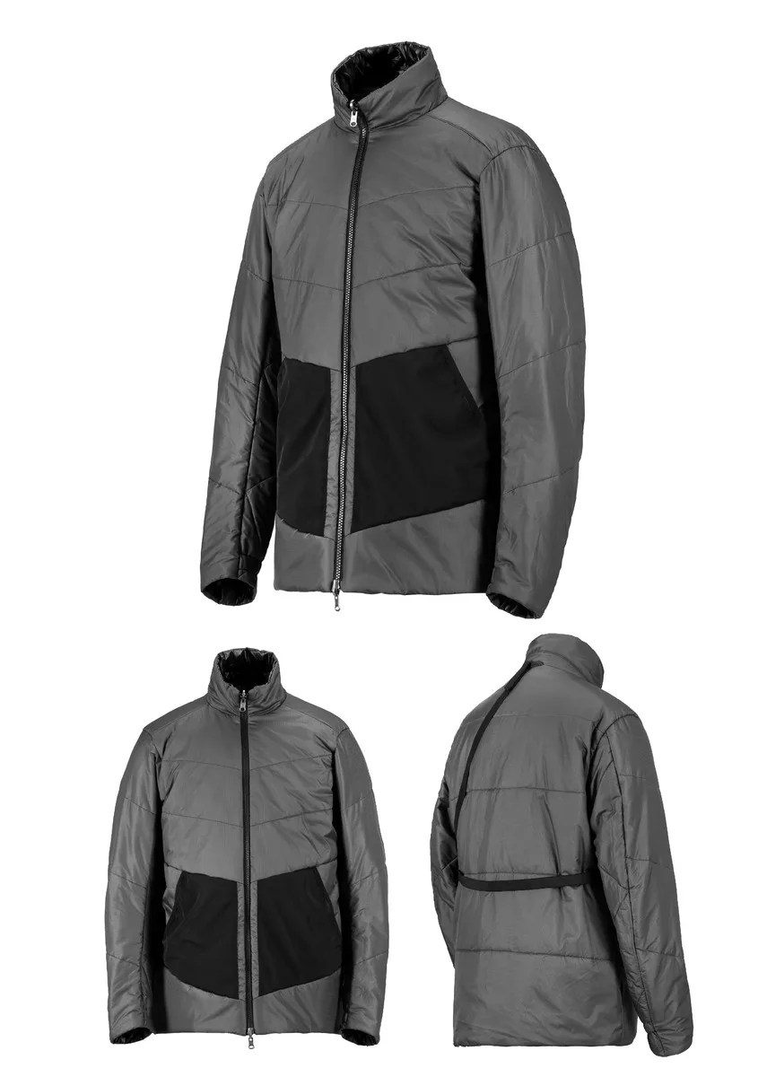 Reindee Lusion 22FW  3m thinsulate reversible jacket half height collar warm lightweight inner coat techwear gorpcore