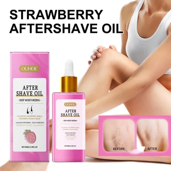 After Waxing Oil Sensitive Skin Soothing Post Shave Serum with Vitamin E Moisturizes Skin Reduces Irritation for Men Women 40ml 1