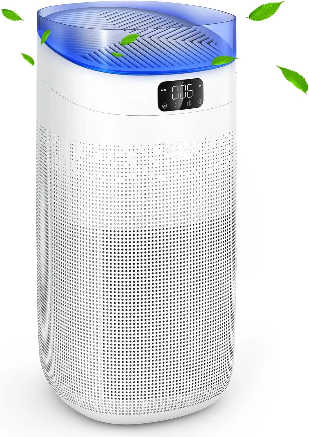 

Air Purifier for Home large room up to 1000sq ft, UVC LED with H13 True HEPA Filter, 25dB Air Cleaner with PM2.5 Monitor, Captur