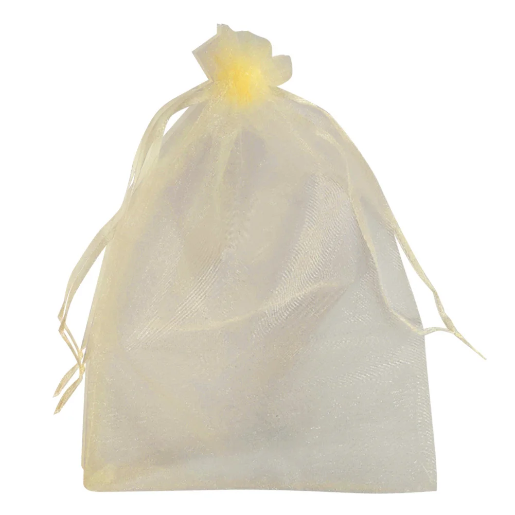 100pcs Grape  Protection Bags Strawberry Fruit Anti Bird Garden Pest Control Bags Mesh Lychee Cherry Bag Planter Growing Bags 