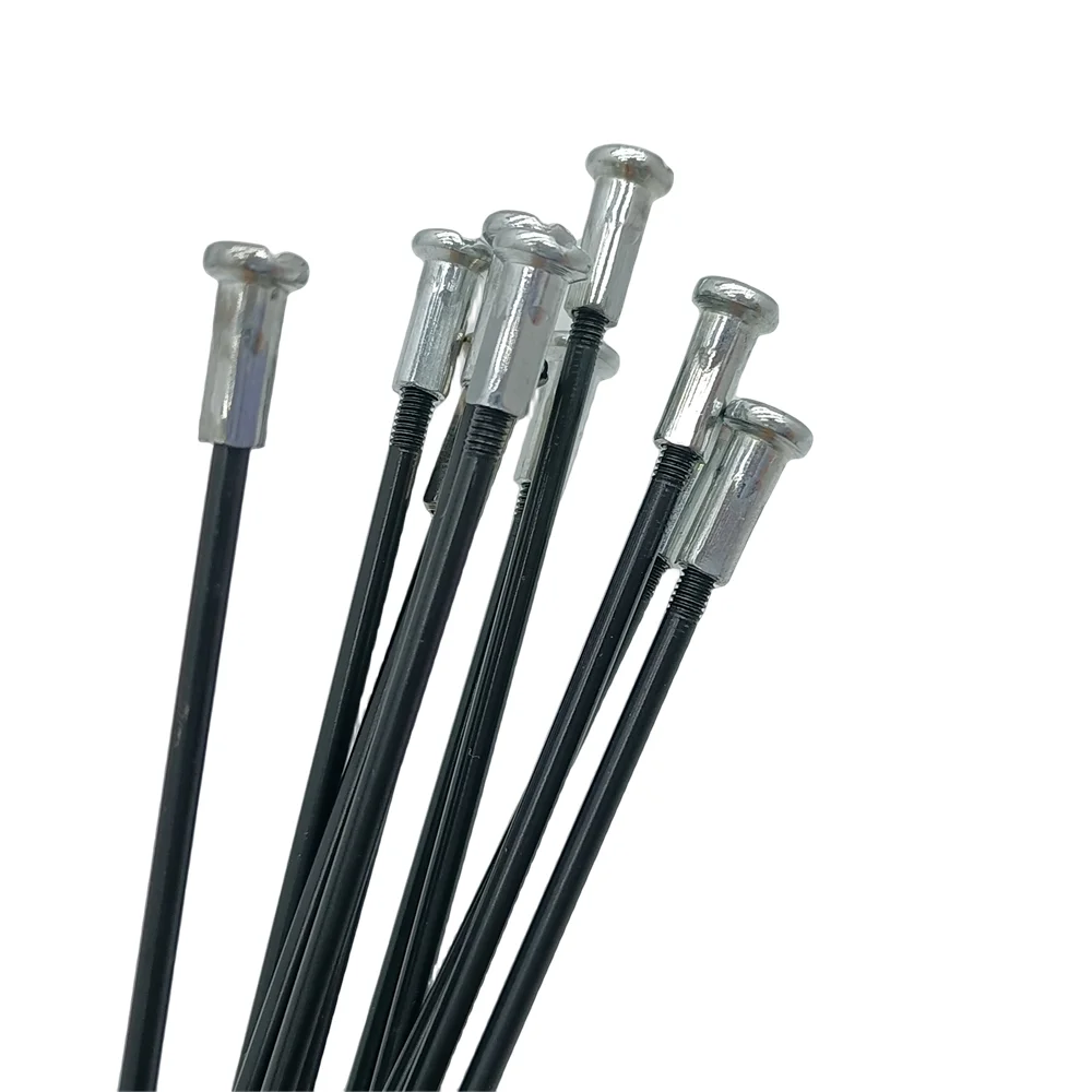 Bicycle 13G Diameter 2.3mm Length 102-256mm spokes #45 Steel + nipples 10 Pcs/lot
