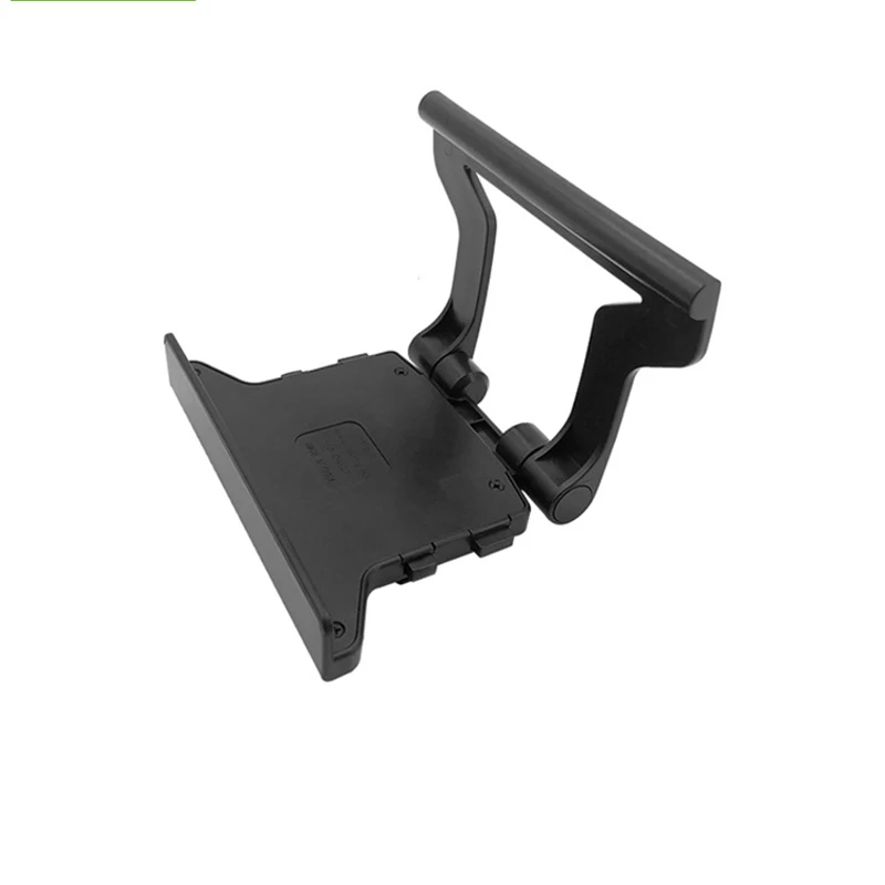 1Pc Xbox 360 Staffa Tv Morsetto Di Montaggio A Clip Per Tv In Plastica Nera Adatto Per Supporto Per Fotocamera Con Sensore Kinect Microsoft Xbox 360