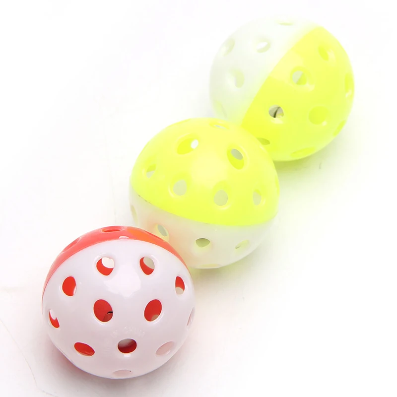 2025 New Pet Parrot Toy Bird Hollow Bell Ball For Parakeet Cockatiel Chew Fun Cage Toys 3