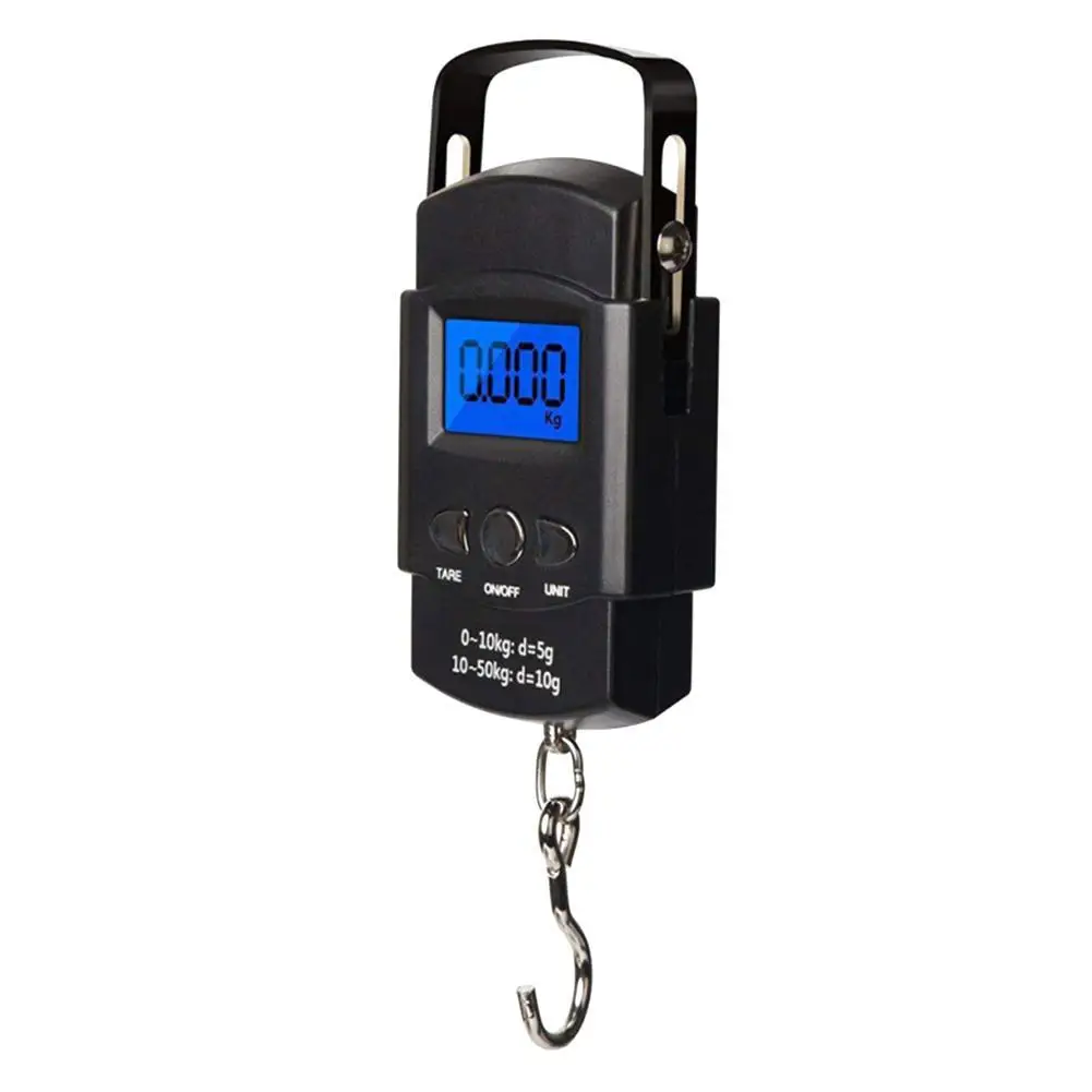 Fishing Scales 1PC Mini Digital Scale For Fishing Luggage Travel Weighting Steelyard Portable Electronic Hanging Hook Scale Hand Scales fishing scales