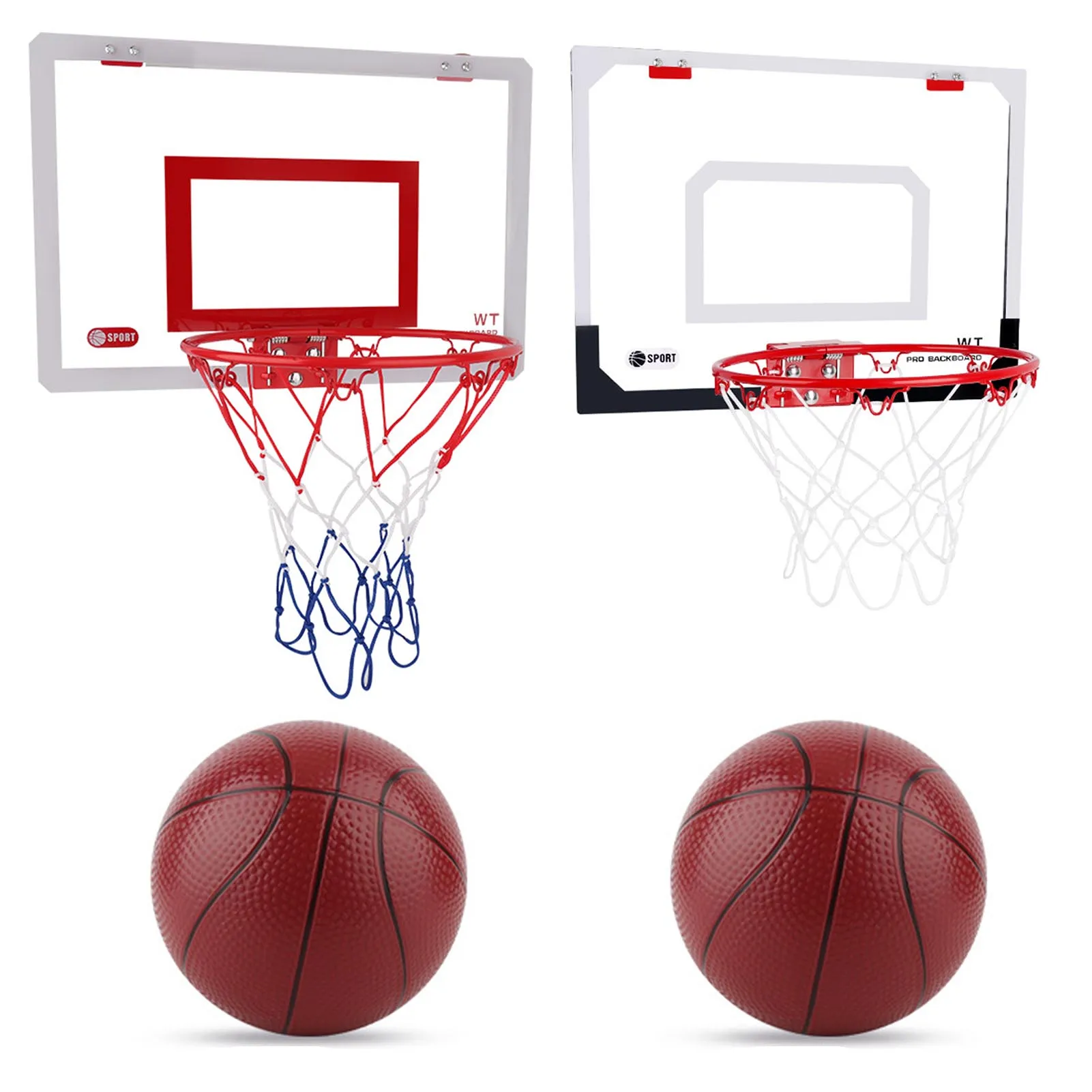 Aro de baloncesto portátil montado en la pared, colgante, suministros de  entrenamiento de baloncesto para interiores, regalo para niños - AliExpress  Deportes y entretenimiento