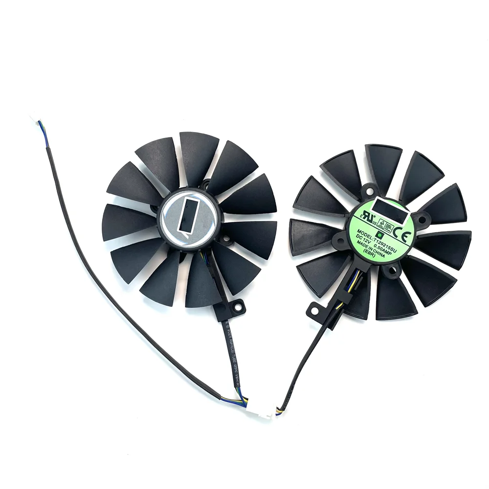 New 87MM T129215SU PLD09210S12HH GTX1060 GTX1070 RX480 Cooling Fan For ASUS GTX 1060 1070 RX 480 Graphics Card Cooler Fan