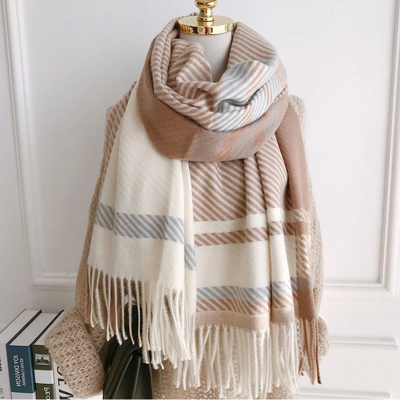 Mud Pie Toggle Wrap Sciarpa Donna Mud Pie Con Motivo Buffalo Check