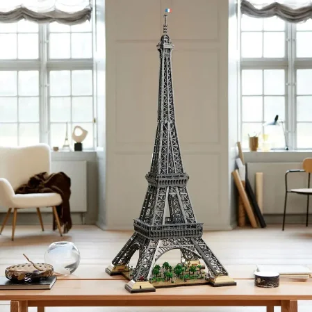 

Classic In Stock City Eiffel Tower Creator Expert Building Blocks Model Compatible 10307 10001Pcs Assembly Blricks Kid Toys Gift