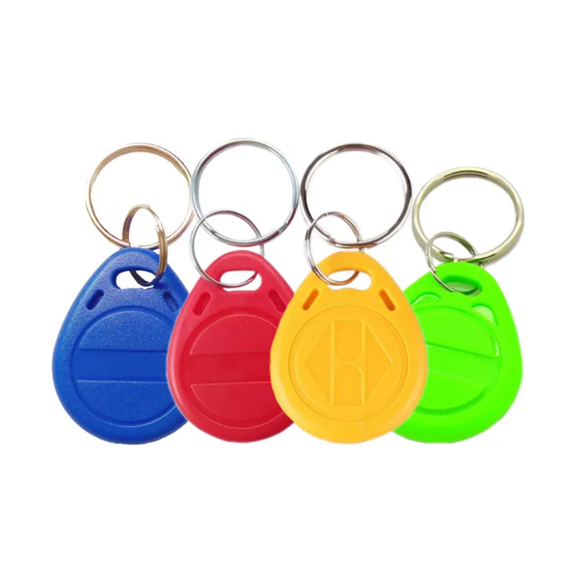 10pcs 13.56 Mhz Block 0 Sector Rewritable RFID M1 S50 1K UID Changeable Card Tag Keychain Keyfob ISO14443A 3