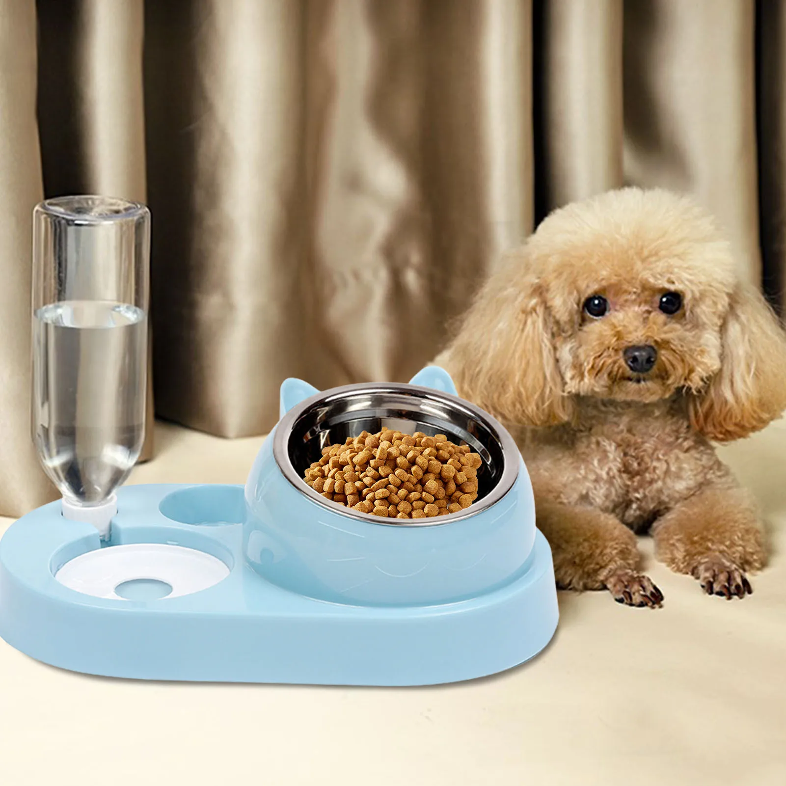 Raised Cat Food Bowls Raised Cat Food And Water Bowl Set Cat Food And