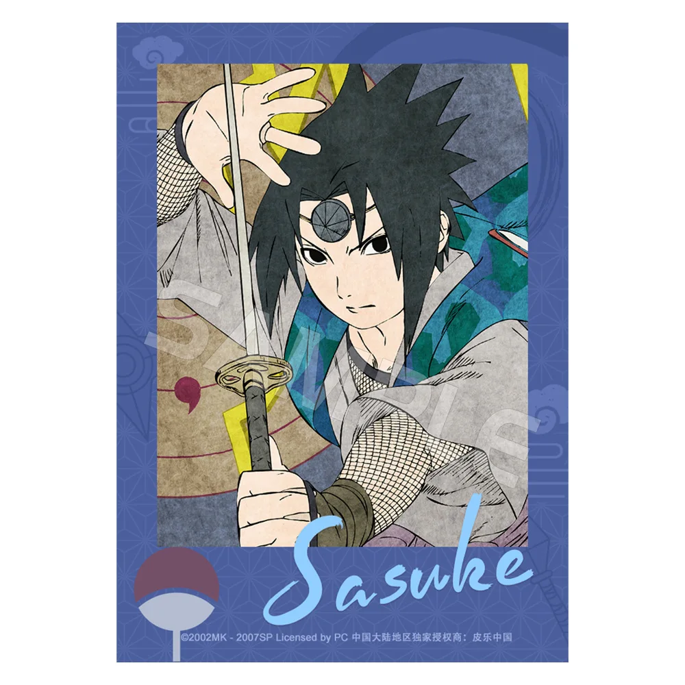 Officially Authorized Naruto Series Cosplay Photographic Print featuring Sasuke, Neji, and Shikamaru