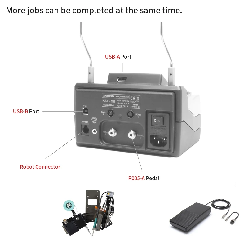 Original JBC Nano Rework Soldering Station NASE NT115 Handle NP115 Tweezer Clip NANE 2 NT115 Pen BGA IC SMT Component