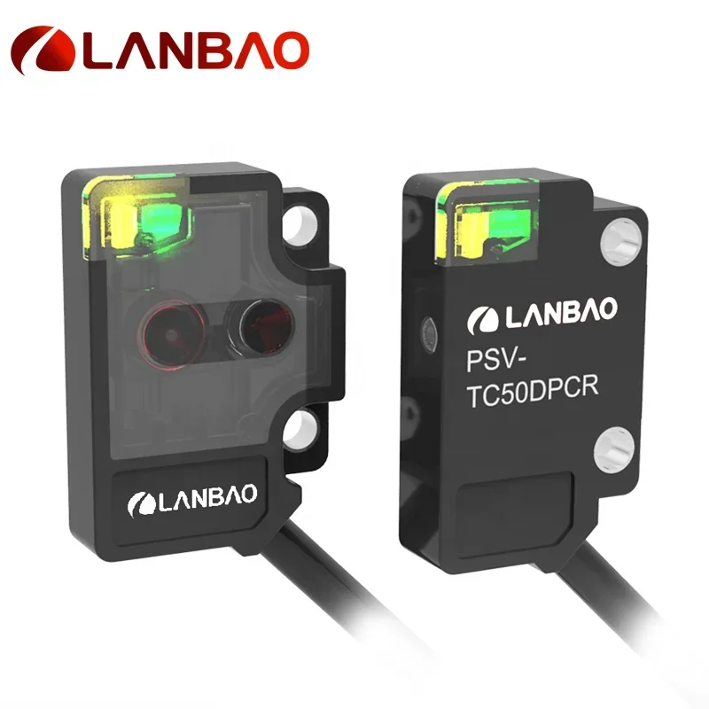 itemsLanbao Photoelectric Beam Sensor 50cm Npn No 10-30v With Ip65