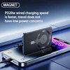 Thin Wireless Power Bank Magnetic PD20W 5000mAh Portable Fast Charging External Battery for Magsafe For iPhone 16 15 14 13 6