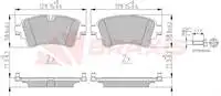 

Rear brake pad for AA0664 1.4 TFSI 15