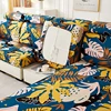 new floral printed stretch sofa seat cushion cover backrest cover protector for couch sofa cover L shape chaselong slipcovers 3