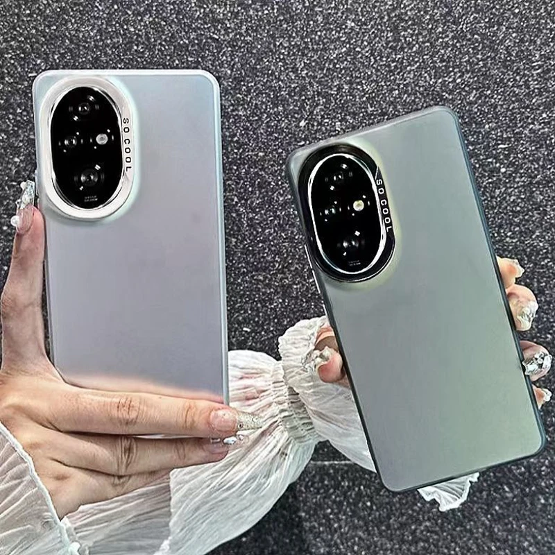 Luxury Metallic Aurora Skin Matte Case