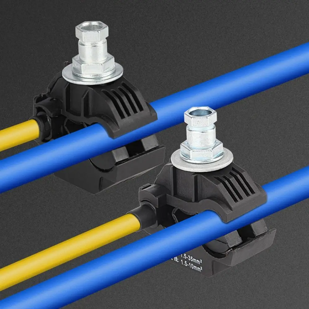 Cable Clip Cable Clamp 63A-275A Piercing Connector Clamp Wiring Terminals Cable Branching Device Wiring Accessories Electrical Supplies